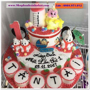 Bánh Sinh Nhật Con Khỉ Tuổi Thân - T06